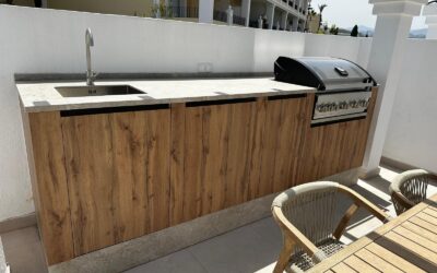 Cocina de exterior en Marbella