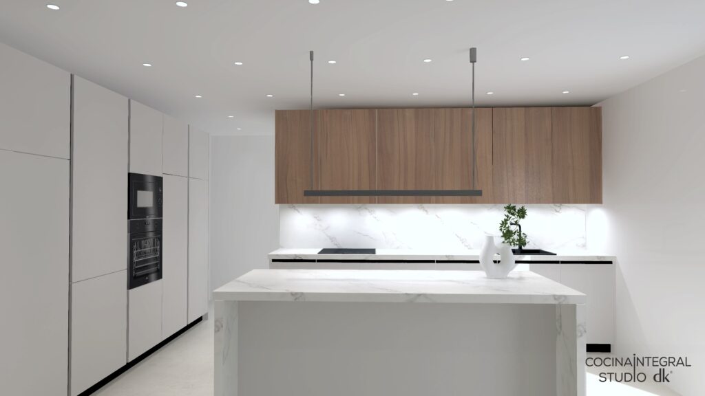 cocinas a medida Marbella villa 2 DK Cocina Integral Studio render